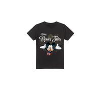 Disney Camiseta German de Mickey Mouse Fuegos artificiales Año Nuevo (TV3837)
