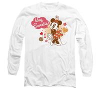 Disney - Camiseta Hey Sweetie de Minnie Mouse Vintage Día de San Valentín par