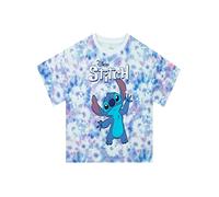 Disney Camiseta Lilo y Stitch | Ropa de Tie Dye para niños | Regalos Oficiales de Lilo & Stitch para Niñas | 7-8 Años