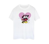 Disney - Camiseta Love Languages de Mickey Mouse Amor de Algodón para Mujer