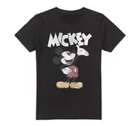 Disney Camiseta Mickey & Friends Lavado para Hombre (TV5254)