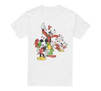 Disney Camiseta Mickey & Friends Luces de Hadas Navidad para Hombre (TV5270)
