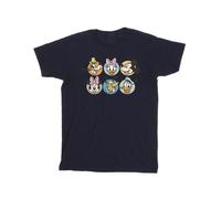 Disney - Camiseta Mickey Mouse and Friends Caras para Hombre