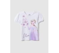 OVS Kids Camiseta Multicolor de algodón elástico para niña con Estampado de Frozen