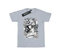 Disney - Camiseta Nightmare Before Christmas Simply Meant To Be de Algodón Niñ