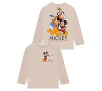Disney Camiseta Niño, Camiseta Niño Manga Larga De Mickey Mouse, Camisetas Niño con Mangas Largas del Pato Donald Y Mickey, 4-5 Años