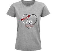 Disney - Camiseta para Mujer, Gris Melange., S
