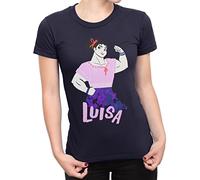 Disney Camiseta para Mujer Luisa Azul Large