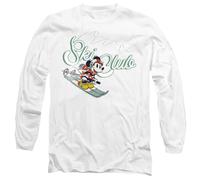 Disney - Camiseta Ski Club de Minnie Mouse para Adultos Unisex
