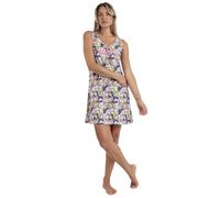 Disney Camisola Mujer Verano Algodón - Camisón Sin Mangas Modelo Daisy Poses con Estampado Relieve y Escote Redondo, Tejido Suave, Rosa Talla XXL