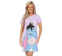 Disney Camisón Eeyore para mujer, Morado (, 36-38