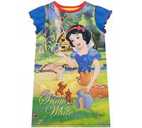 Disney Camisón para Niñas Snow White Azul 3-4 Años