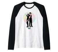 Disney Camp Rock Mitchie Torres and Shane Grey Camiseta Manga Raglan
