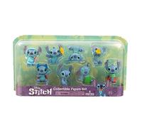 Disney Cápsulas Mágicas - Stitch Collectible Figure Set, Pack 8 Figuras exclusivas de Stitch, con Diferentes posturas y Accesorios, Juguete Coleccionable, niños y niñas +3 años, Famosa (TTC02000)