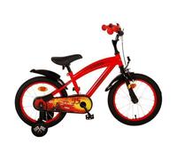 Disney Cars 16 Pulgadas Bicicleta Niños Rojo 4-6 Años Mano/Frenos Integrados