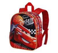 Disney Cars 3 Bumper-Mochila 3D Pequeña, Rojo, 26 x 31 cm, Capacidad 8,5 L