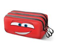 Disney Cars 3 Legendary-Trick Fan 2.2 - Estuche para lápices, Color Rojo, 23 x 11 cm