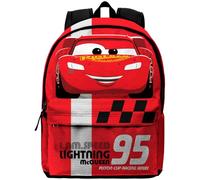 Disney Cars 3 Speed-HS Fan 3.0 - Mochila (31 x 41 cm, capacidad 22 L), color rojo