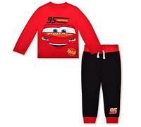 Disney Cars - Conjunto de camisa de manga larga y pantalones deportivos para ni os peque os y peque os