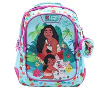 Disney Cars | Frozen | Vaiana | Minnie Mouse | Mochila de princesas para escuela primaria con 3 compartimentos | Mochila infantil para viajes y uso diario con correas reflectantes acolchadas, S