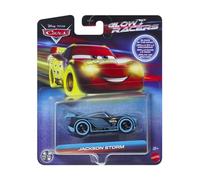 Disney Cars Jackson Storm Glow Racer Vehículo de juguete para edades de 3 años en adelante