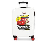 Disney, Cars Joy Maleta de Cabina Multicolor 34x55x20 cms Rígida ABS Cierre combinación 32L 2,5 Kgs 4 Ruedas Dobles Equipaje de Mano