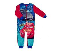 Disney Cars - Mameluco para niños, Color Rojo/Azul de 18 Meses a 5 años, Rosso, 2-3 Years