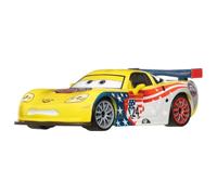 Disney Cars Mattel 2025 Resortes de enfriamiento de fundición a presión, escala 1:55, Race & Rescue Jeff Gorvette