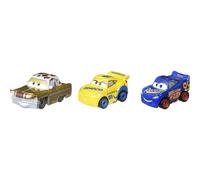 Disney Cars Mini Racers Carrera en Willy's Butte, paquete de 3