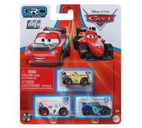 Disney Cars Mini Racers - Paquete de 3 (Grc Racers 2 Shu Todoroki, Miguel Camino y Jackson Storm)