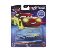 Disney Cars Pixar Vehículo de Juguete Ramón Glow Racer para niños de 3 años en adelante