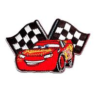 Disney Cars Rayo Mcqueen Parche Decorativo Termoadhesivo 8,2 x 5,1cm