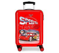 Trolley disney abs suitcase 55cm.4w.cars speed trials rojo Talla única