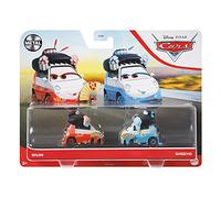 Disney Cars Toys Disney and Pixar Cars 3, Okuni & Shigeko - Paquete con 2 unidades, escala 1:55