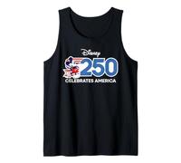Disney Celebrates America 250 Mickey Mouse 4th of July USA Camiseta sin Mangas