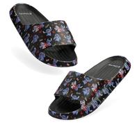 Disney Chanclas Niña, Para Playa o la Piscina, Disponible en Varias Tallas - Regalos para Niñas (Negro, 34-35 EU)