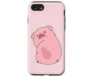 Disney Channel Gravity Falls Waddles the Pig Carcasa para iPhone SE (2020) / 7 / 8