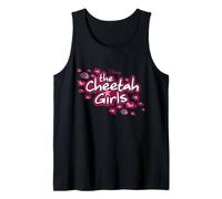 Disney Channel The Cheetah Girls Logo Pink Animal Print Camiseta sin Mangas