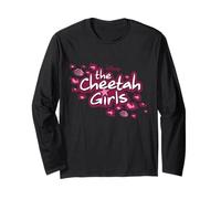 Disney Channel The Cheetah Girls Logo Pink Animal Print Manga Larga