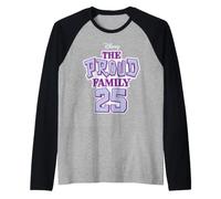 Disney Channel The Proud Family 25th Anniversary Logo Camiseta Manga Raglan