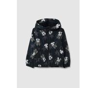 DISNEY, Chaqueta Negra Impermeable Para Niña Con Capucha, Niña, Gunmetal, Talla: 5-6