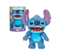 Disney Chatty Stitch Deluxe Puppetronic, Peluche del Amigo de Lilo, Peluche Interactivo con Funcionamiento de Marioneta, 50+ Movimientos y Sonidos, 6+ años, Famosa (RE001000)