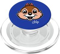 Disney Chip Big Face Chip 'n Dale Chipmunk Trip Matching PopSockets PopGrip para MagSafe