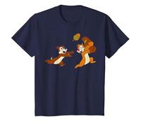 Disney Chip 'N Dale Acorn Chase Camiseta, Niños, Azul Marino, 6 años