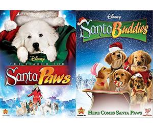 Disney Christmas Dogs - The Search for Sannta Paws & Santa Buddies: The Legend of Santa Paws 2-DVD Bundle