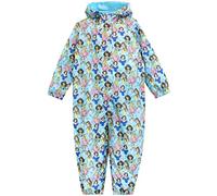 Disney Chubasquero Niña | Impermeable con Capucha Infantil Princesa Cenicienta Blancanieves Bella | 3-4 años