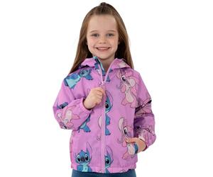 Disney Chubasquero Stitch, Chubasquero Niña De Lilo Y Stitch, Chaqueta Niña Impermeable, Ropa Impermeable De Angel, Púrpura 6-7 Años