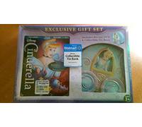 Disney Cinderella Blu-ray + DVD Exclusive Gift Set - Includes Collectible Tin Bank - Wal-mart Exclusive