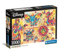 Clementoni - Puzzle de 1000 Piezas + póster de los clásicos Disney