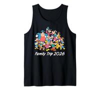 Disney Classic Characters Family Trip 2026 Matching Vacation Camiseta sin Mangas